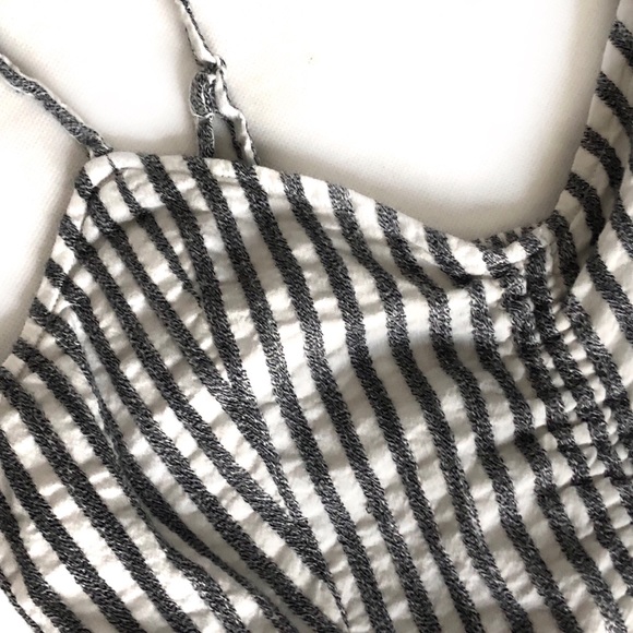 SOLD ⵈ❭ AEO Striped Ruffle Hem Romper Playsuit - Picture 6 of 8